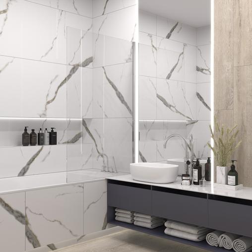 Golden White Statuario