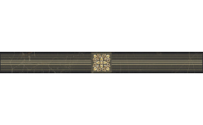 Роял Бордюр чёрный AD\B484\60045 6,3х60 глянцевый