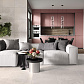 Блэйз Сильвер Керамогранит светло-серый 60х60 матовый карвинг_1