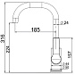 Смеситель для кухни LAPARET Нобиа/NOBIA N3063702LPT_1