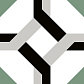 Минтон Керамогранит белый 19,6х19,6 матовый карвинг_0